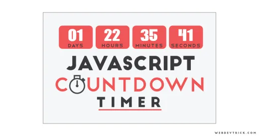 Countdown Timer with JavaScript and CSS